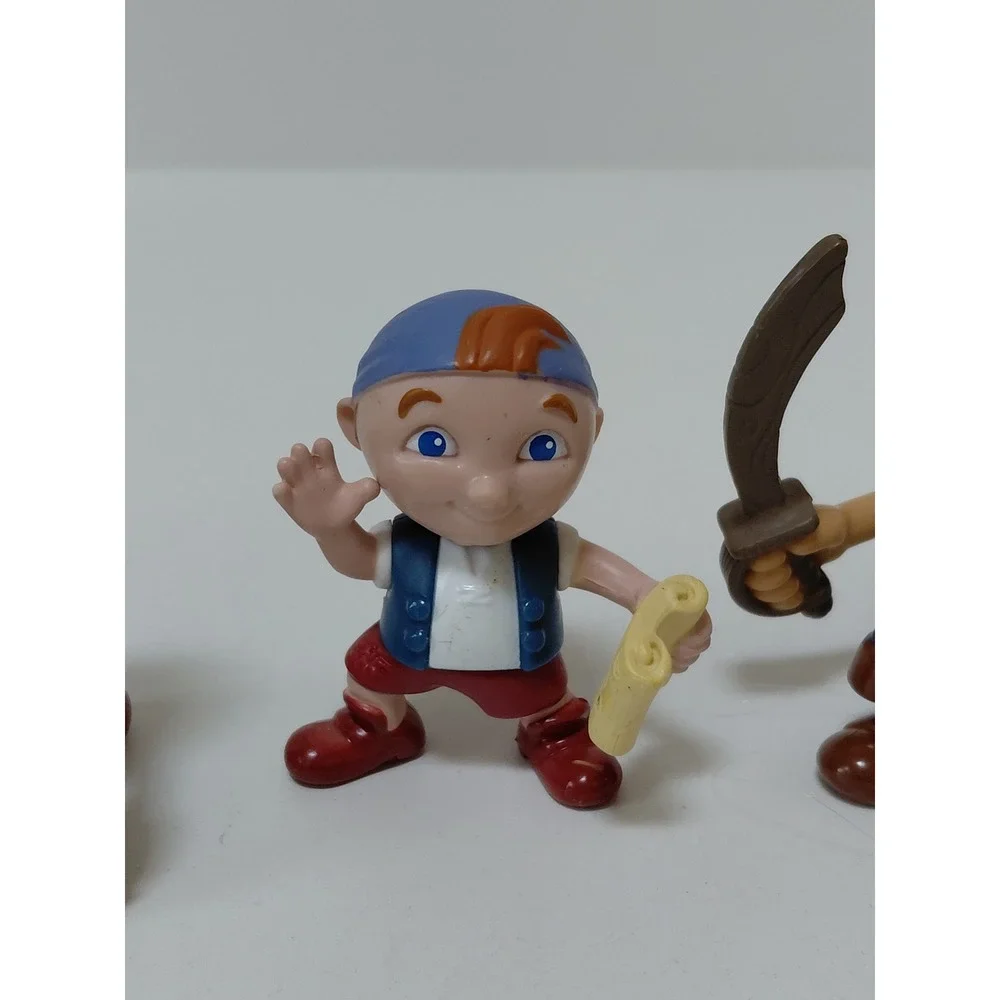 Disney Jake and the Never Land Pirates Figures Lot Jake and Cubby Fisher Price